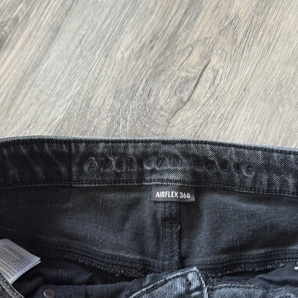 American Eagle Outfitters Black denim slim jeans size 28 - Picture 6 of 11